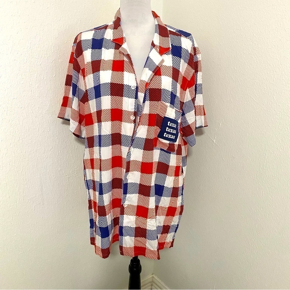 Home Free Graphic “Texas Texas Texas” State Pride Camp Hawaiian Shirt Vacation